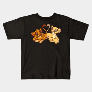 Simba and Nala Kids T-Shirt